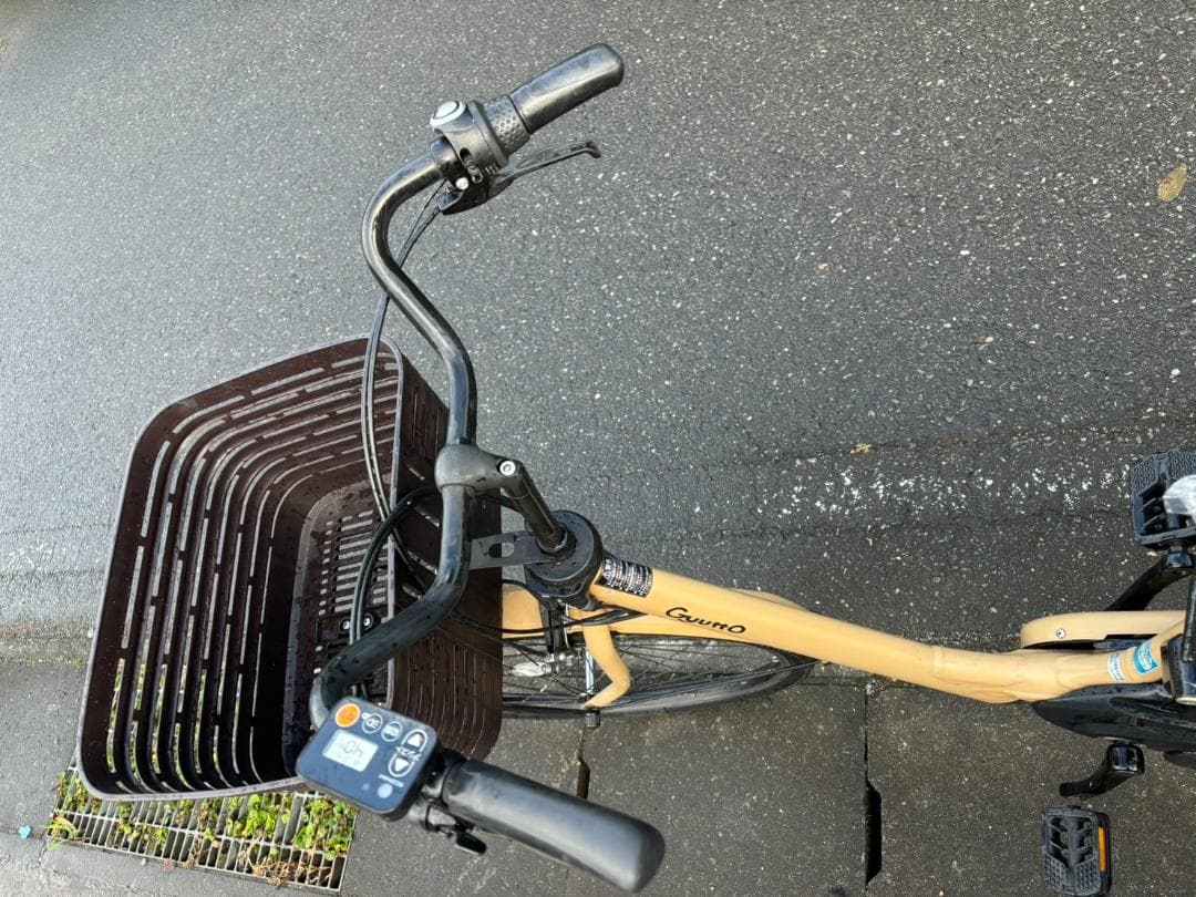 パナソニック ギュット・アニーズ・DX 26型 電動自転車 デザートイエロー