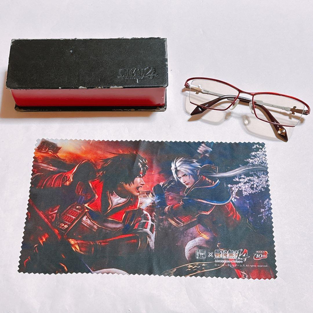 【専用】戦国無双4 眼鏡市場 コラボ 度なし 眼鏡 真田幸村