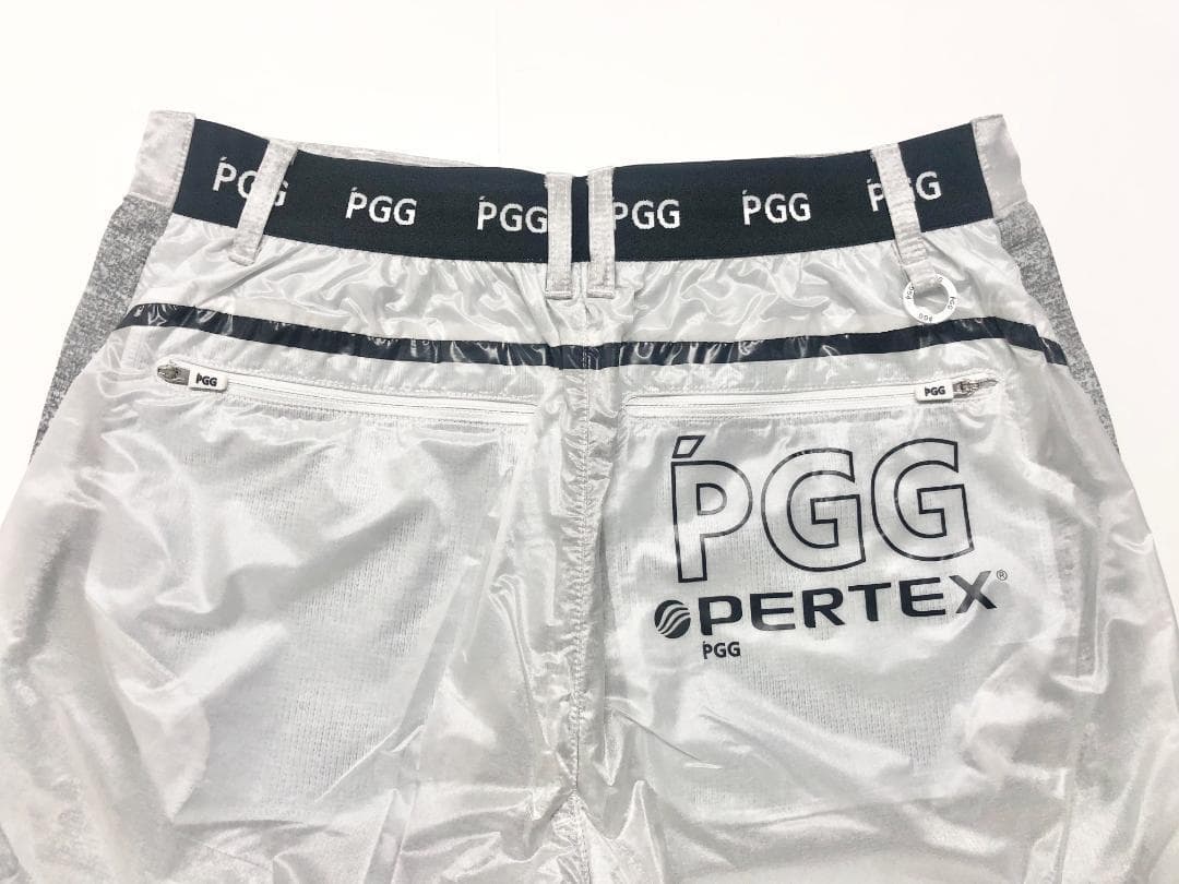 ○専用★新品 PGG パーリーゲイツ パーテックス セットアップ グレー L