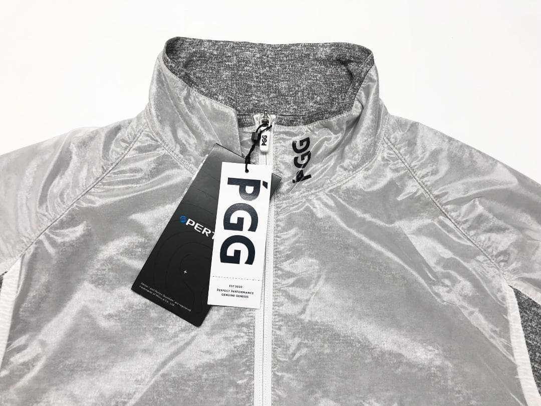 ○専用★新品 PGG パーリーゲイツ パーテックス セットアップ グレー L