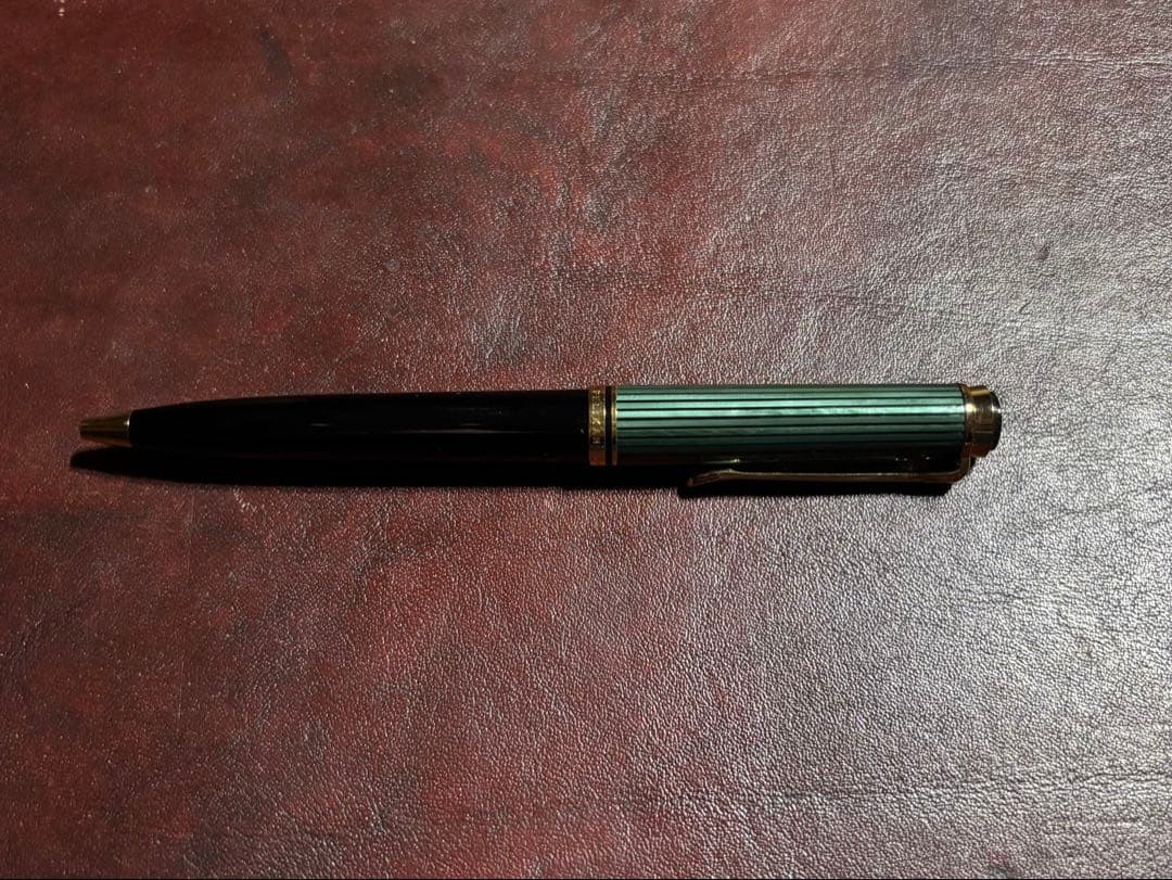 【特別価格】ペリカン K800 ボールペン 緑縞