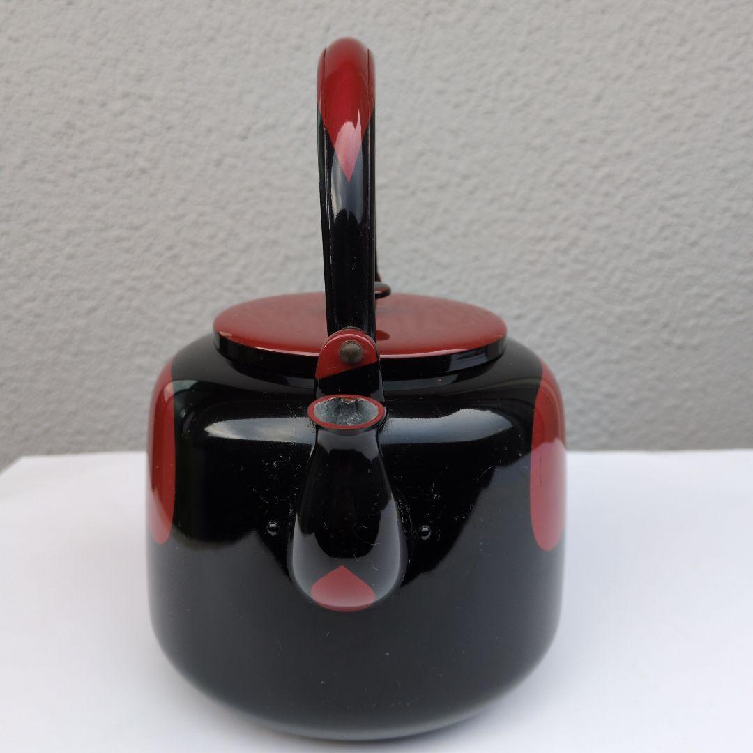 表千家用　水注やかん　腰黒