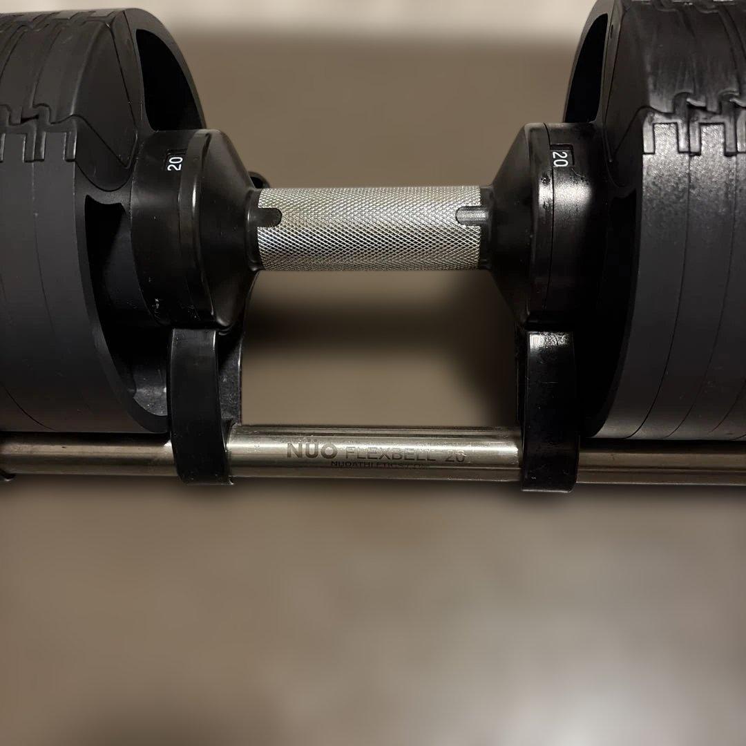 NÜO FLEXBELL 可変式ダンベル 20キロ
