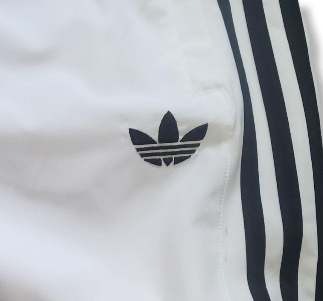 BIG 4XL adidas アディカラーチームガイスト トラックパンツ白