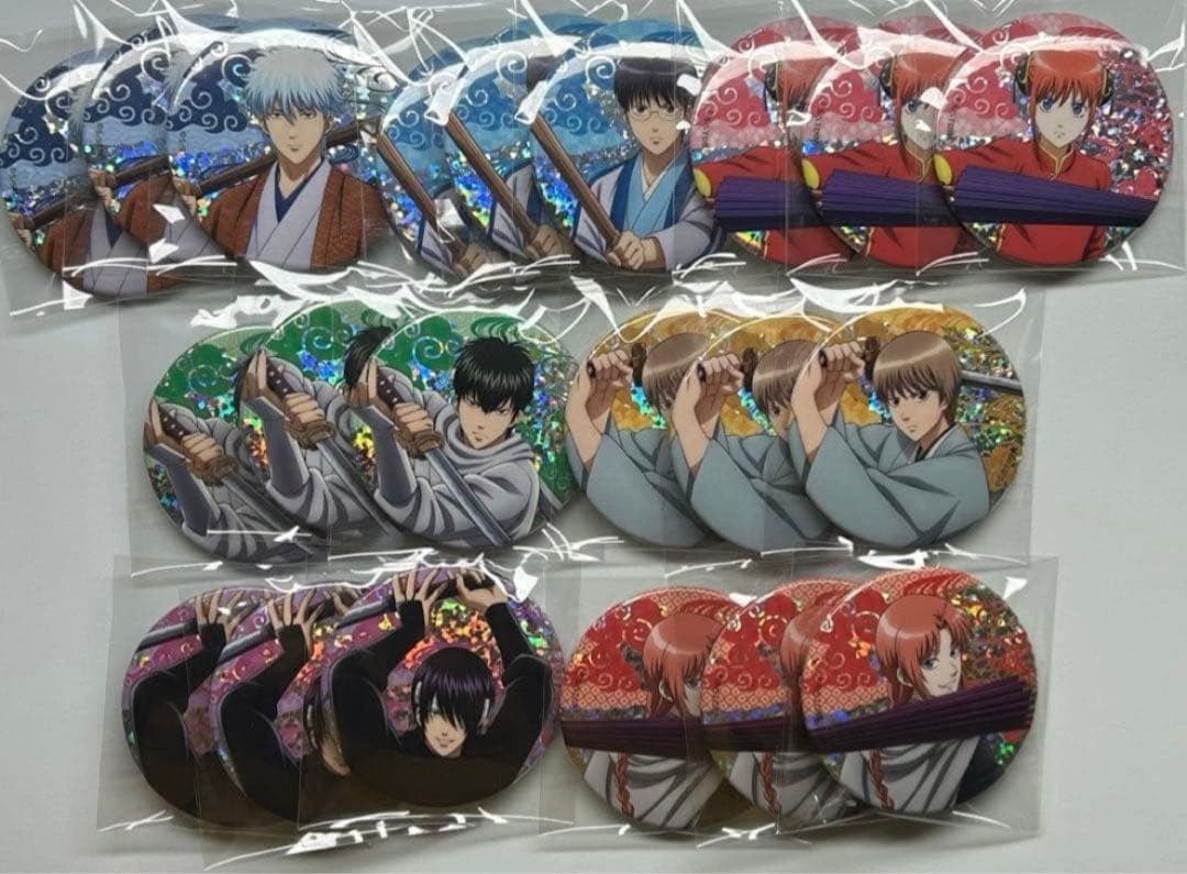 銀魂 きらきら缶バッジコレクション 決戦宇宙海賊ver．全7種3セット