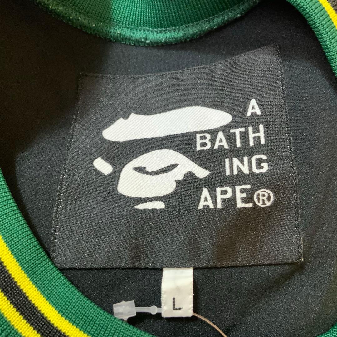 S/S A BATHING APE アベイシングエイプ バスケ タンクトップ L