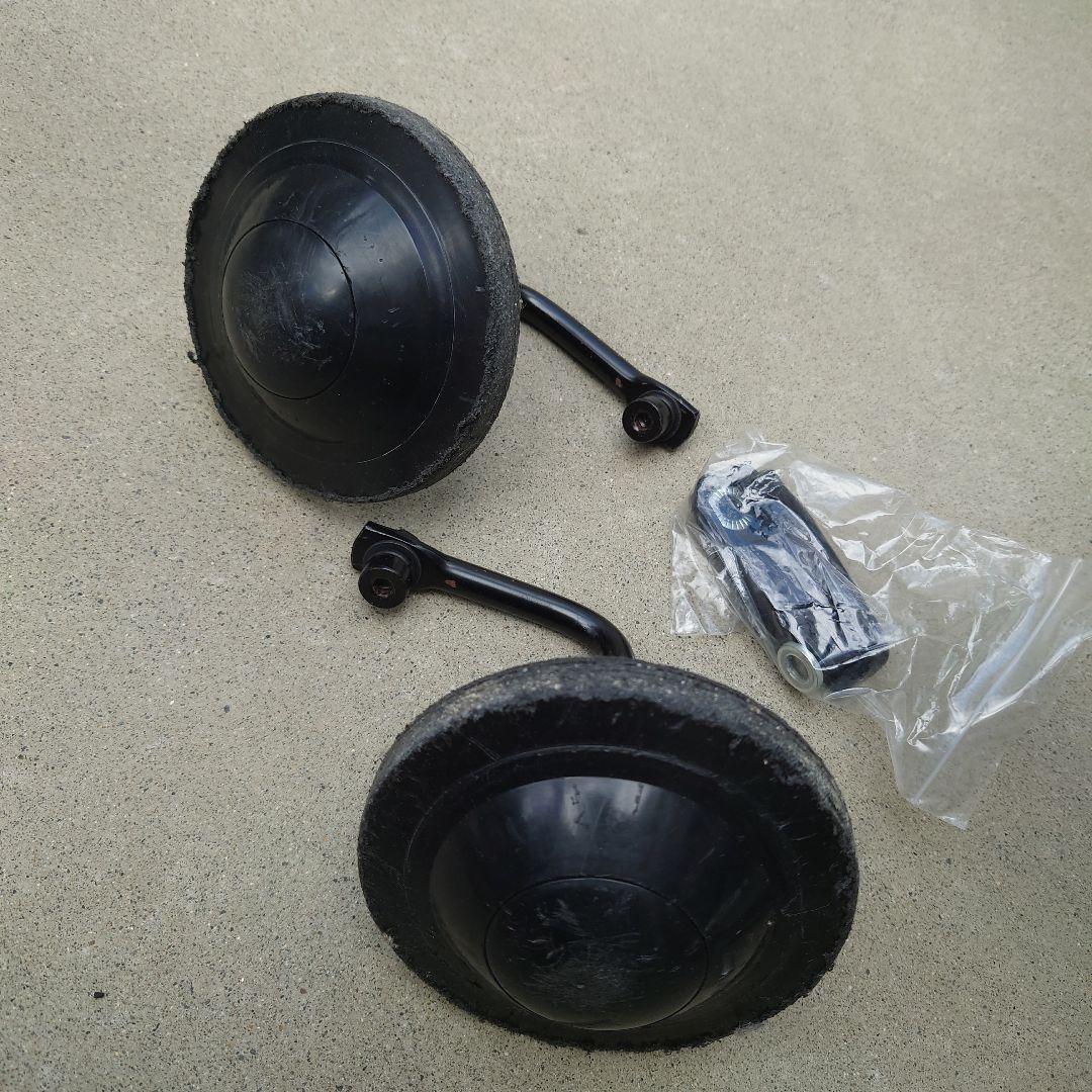 HYDEE 子供用自転車 16インチ 黒　補助輪付き