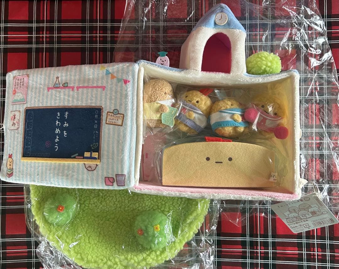 すみっコぐらし 学園 てのりぬいぐるみ シーンぬいぐるみ 受注生産 限定