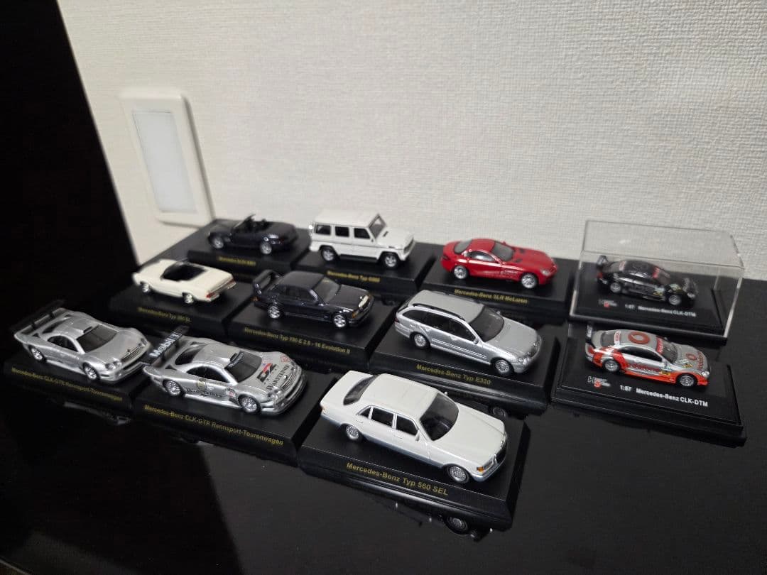 美品 Mercedes-Benz ミニカー 12台セット レア