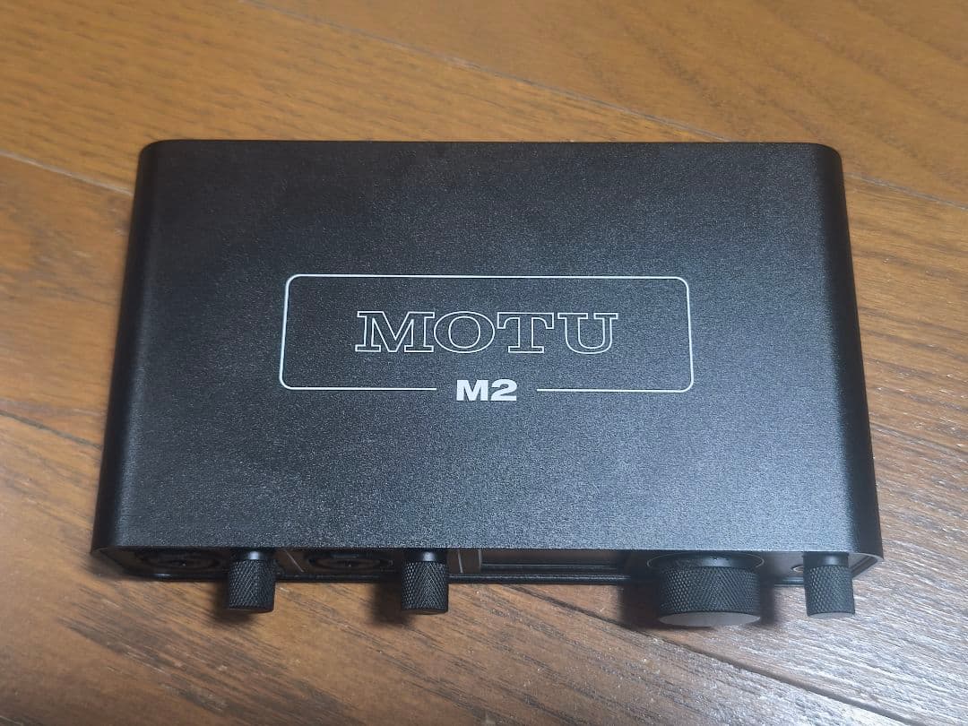 DJ機材 motu m2