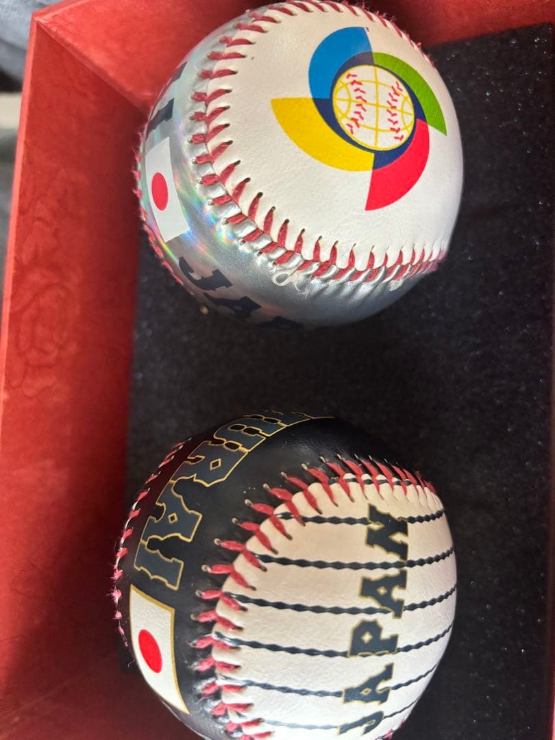 WBC 2017 オフィシャル 記念ボール　侍ジャパン記念ボール　2種類