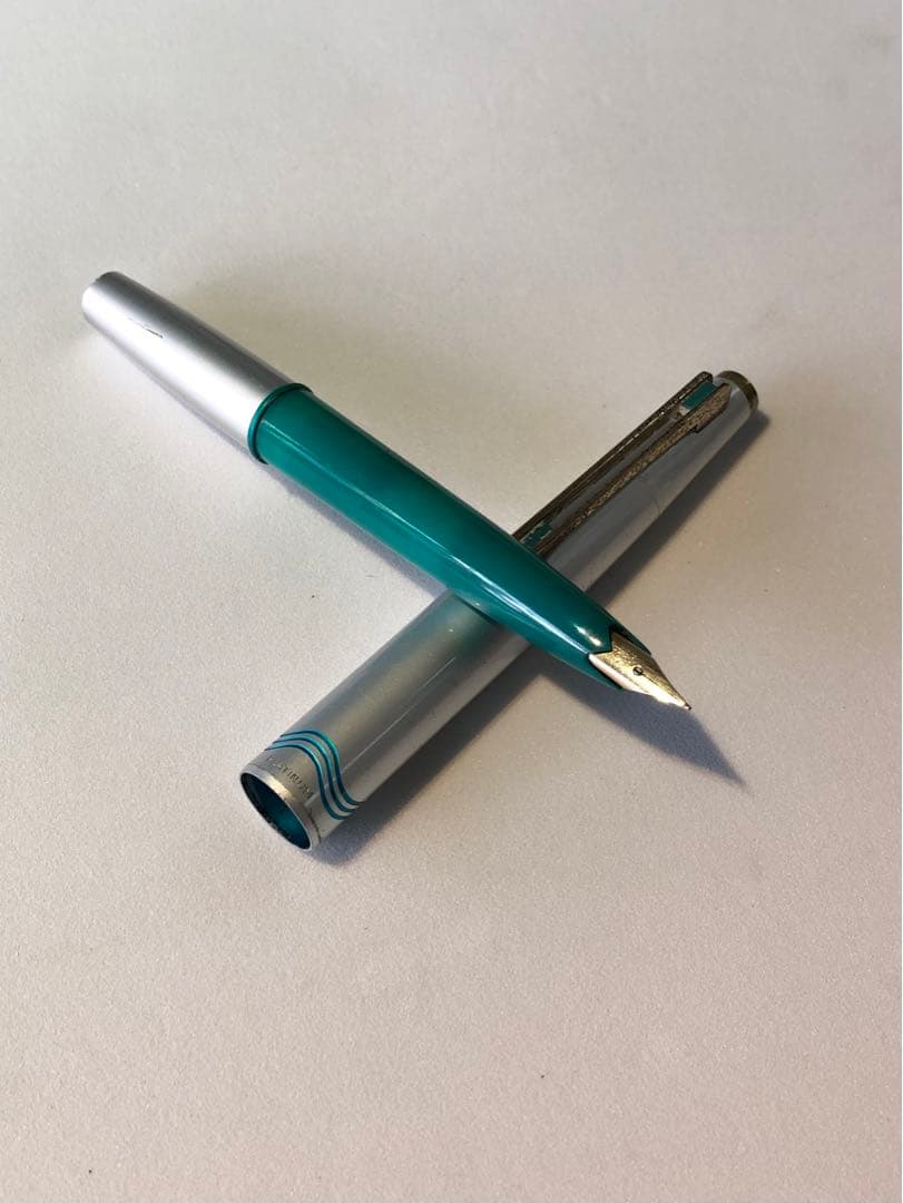 お値下げ　ＰＬＡＴＩＮＡＭ万年筆 ペン先２２K刻印入り