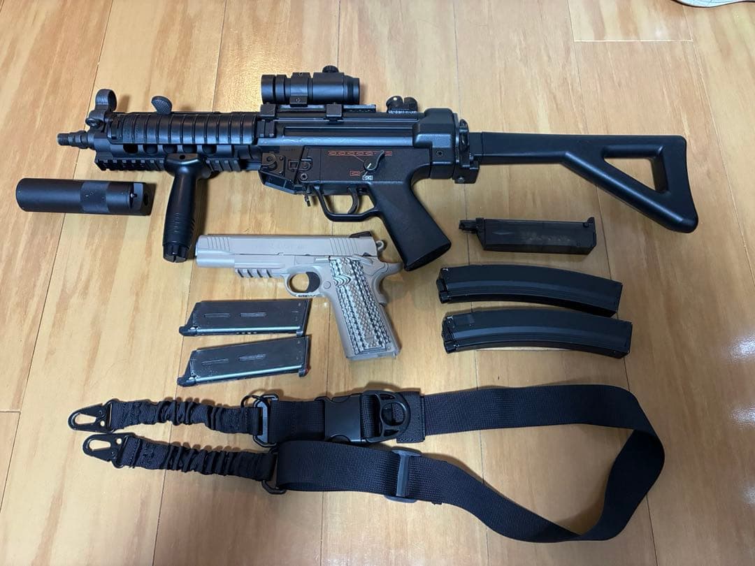 東京マルイ MP5 R.A.S M45A1 CQBピストル 引退セット