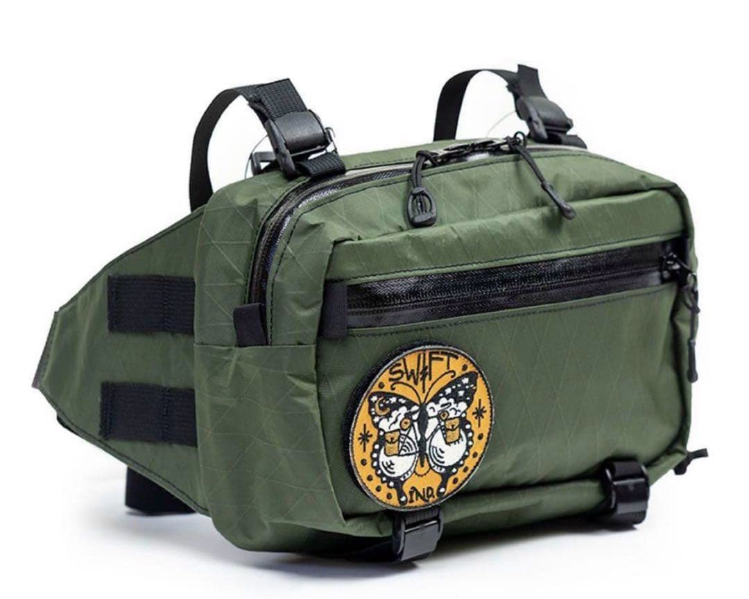 新品 スウィフト 自転車 バッグ ウエストバッグ サドルバック アウトドア