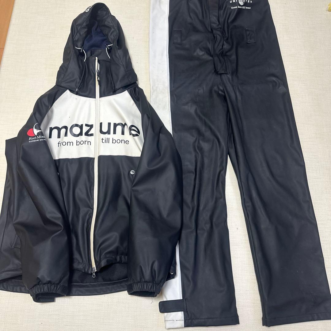 美品マヅメ防寒着サイズMレインウェア