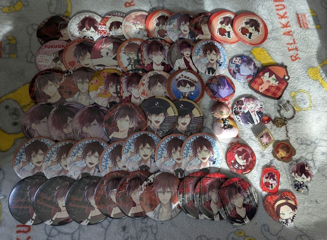 DIABOLIKLOVERS アヤト 缶バッジ 裏が全て画像2枚目の状態です