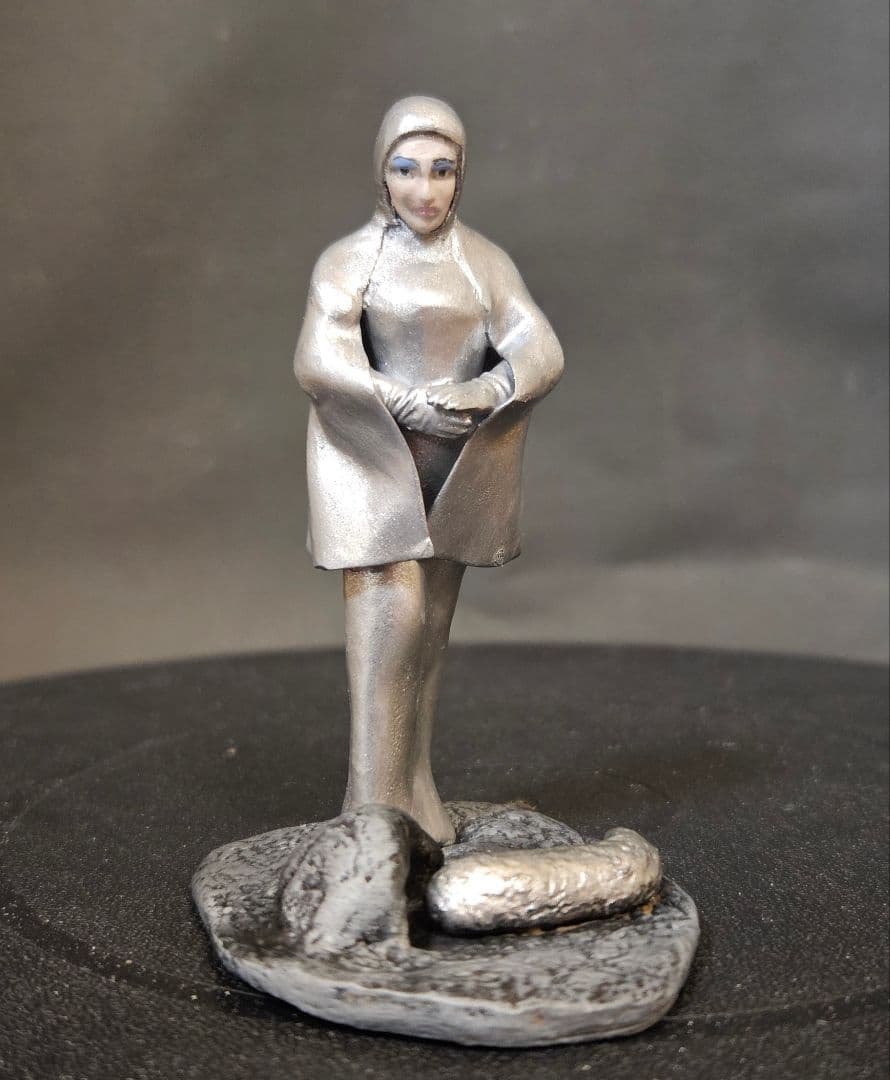 ゴジラ怪獣ソフビ　HGゴジラシリーズ　キラアク星人　リペイント完成品