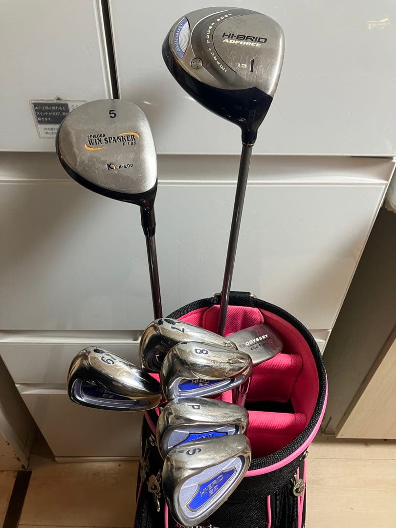 初心者レディースセット　ダンロップ HI-BRID EZ 6S L 8本セット