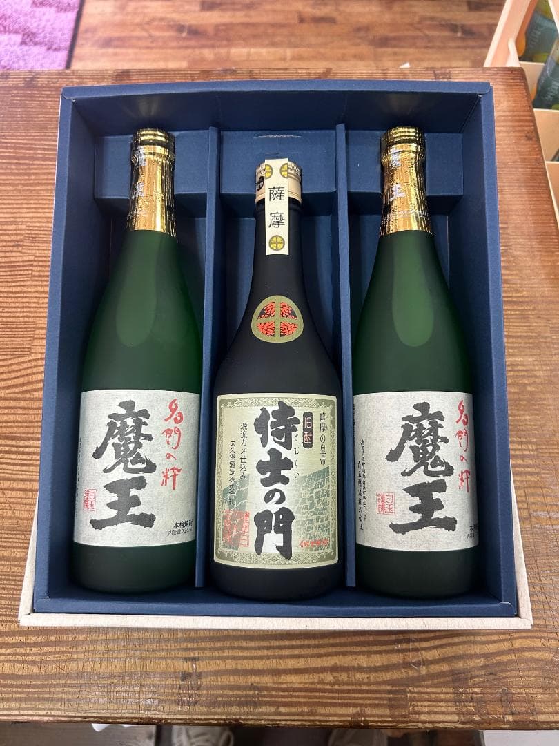 魔王 侍の門　720ml　焼酎 3本セット