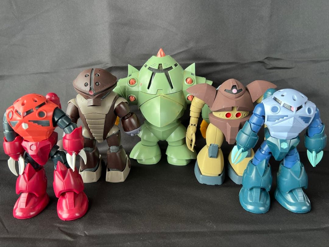 1/144 水陸両用 ズゴック シャー 量産 ゴック アッガイ ゾック 5体