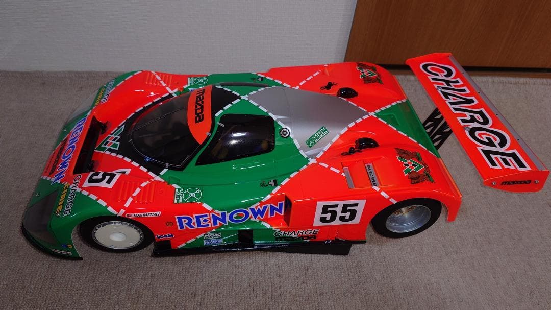 タミヤ　MAZDA787B　未走行メカ付き（プロポ、バッテリー無し）