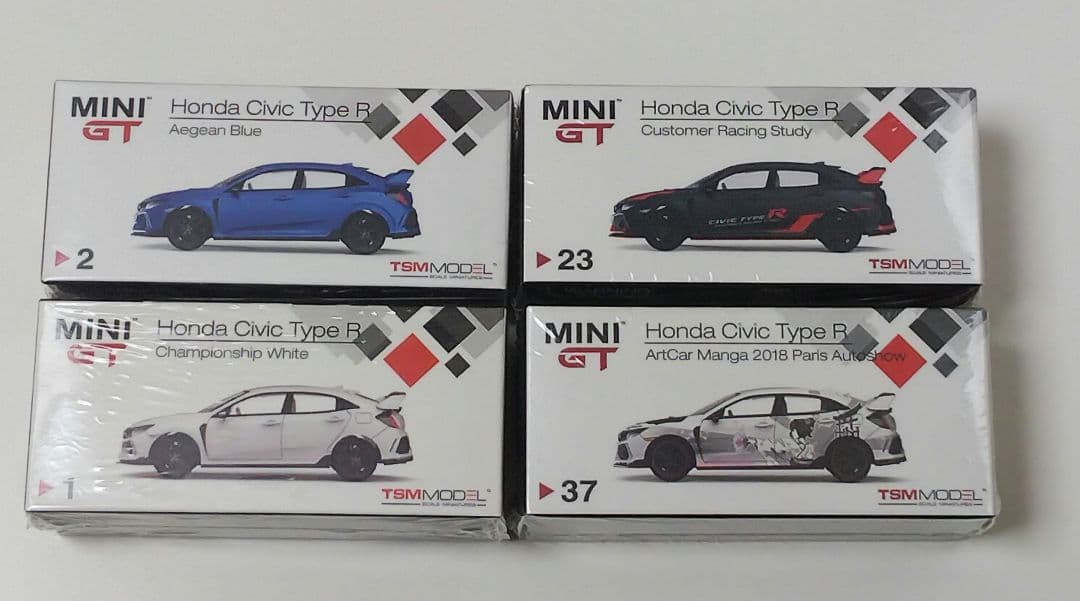 MINI GT Honda Civic Type R セット ミニGT シビック