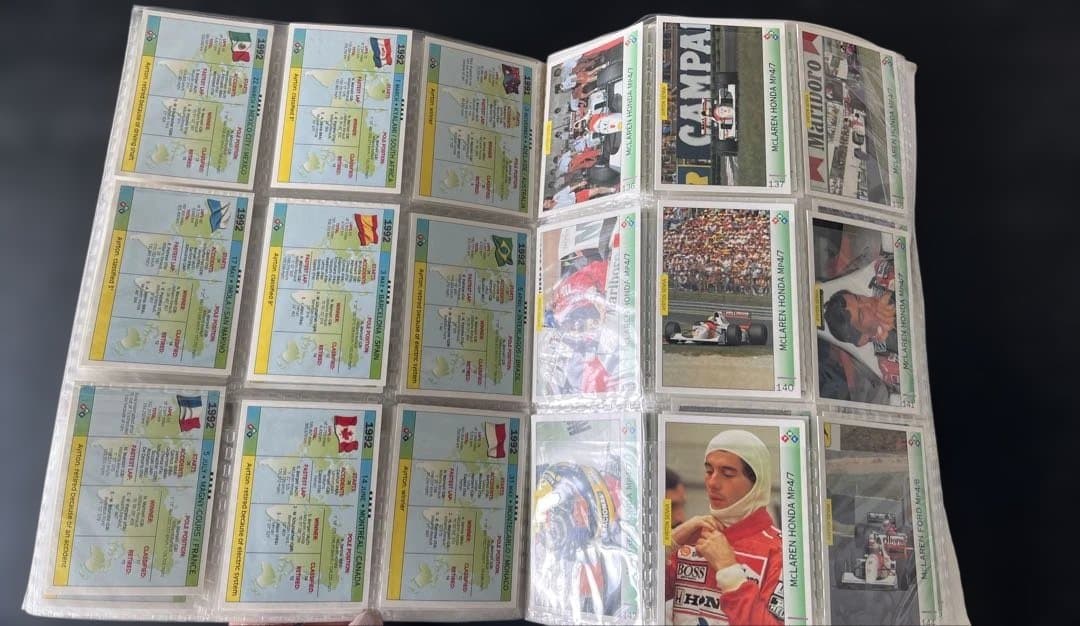 アイルトンセナ コレクターズアルバム カード162枚　コンプリート　PMC