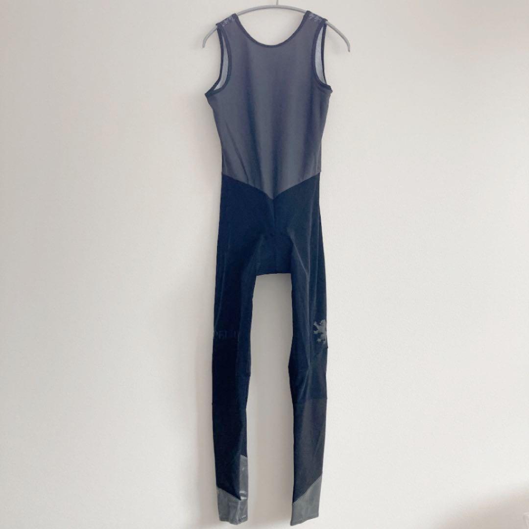 リオンドカペルミュールレディースL自転車サイクリングパンツウォームビブタイツ秋冬