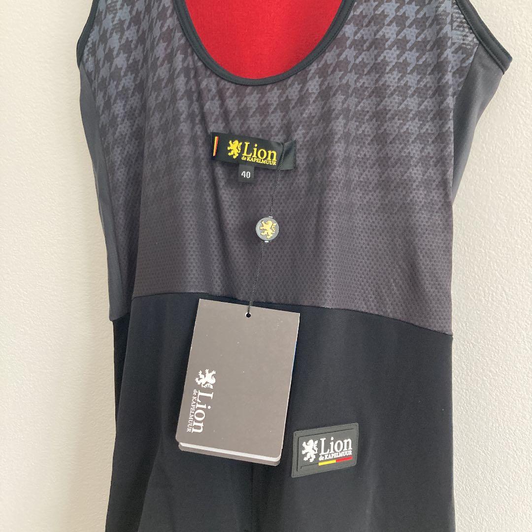 リオンドカペルミュールレディースL自転車サイクリングパンツウォームビブタイツ秋冬