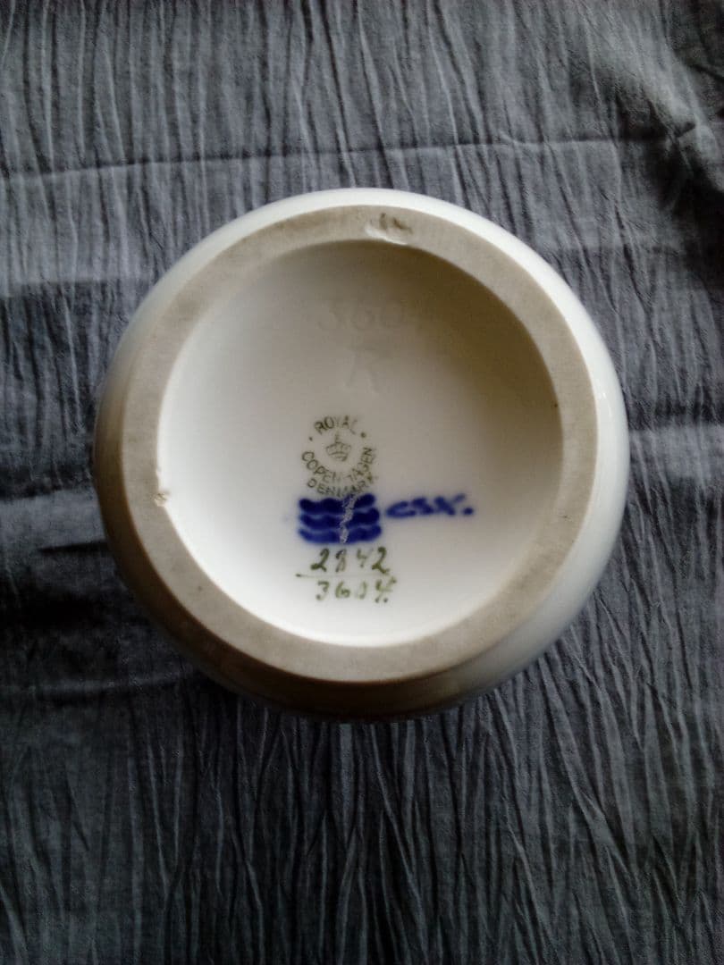 デンマーク ロイヤルコペンハーゲン 花瓶 １９３８年