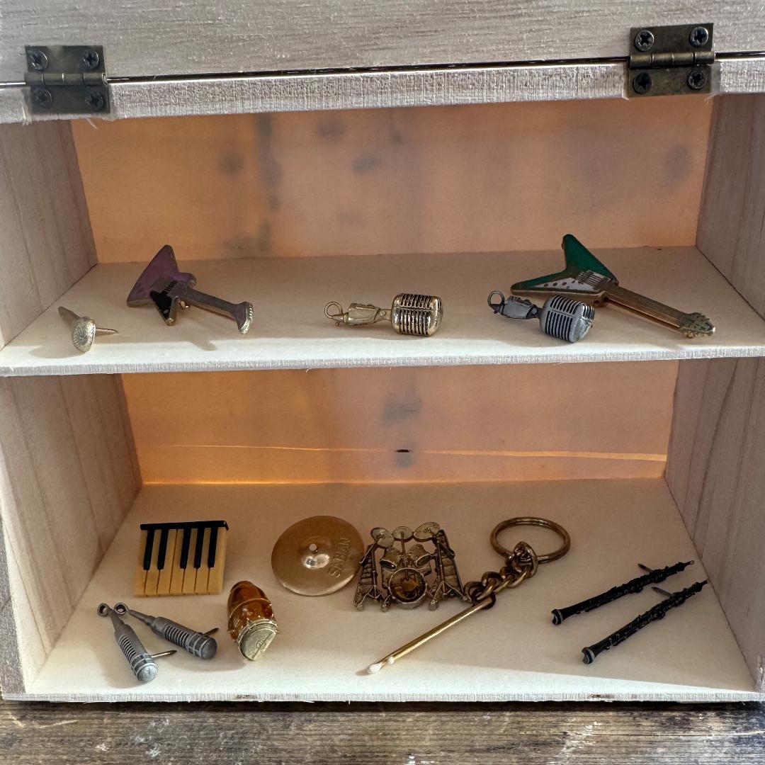 昭和レトロ楽器ミニチュア１５点セット USA FUTURE PRIMITIVE入