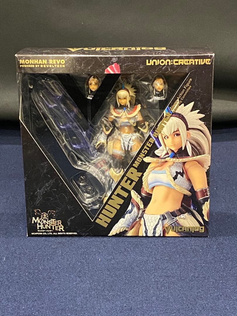 5074■【未使用】ヴァルカンログ モンハンリボ ハンター女剣士 キリンシリーズ