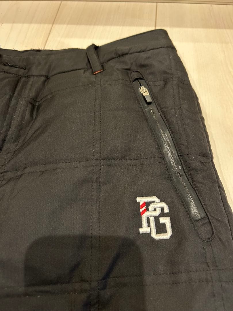 パーリーゲイツ　キルティングダウンパンツ