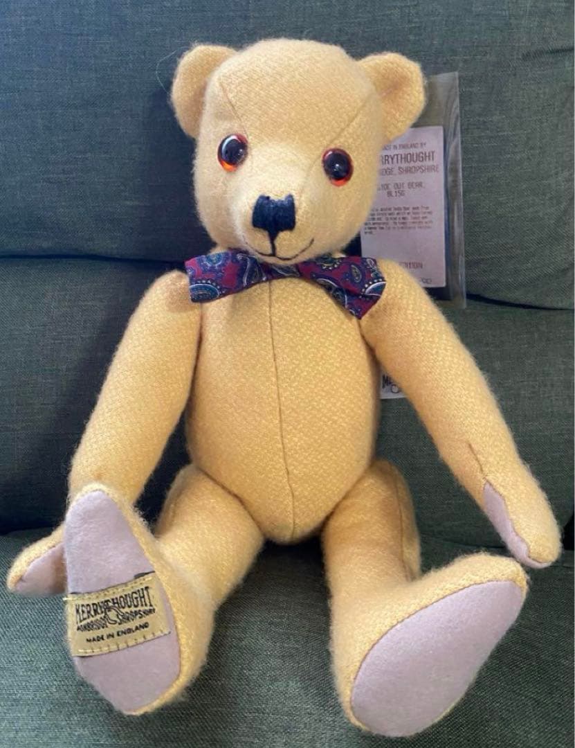 絵画作家　メリソート社　アンティークテディベア　アーティストドール　かわいいくま