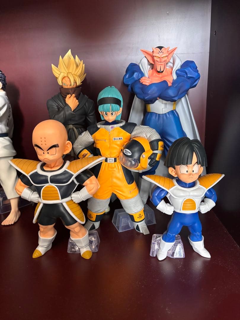 ドラゴンボール 一番くじ フィギュア ブルマ クリリン ダーブラ 孫悟飯