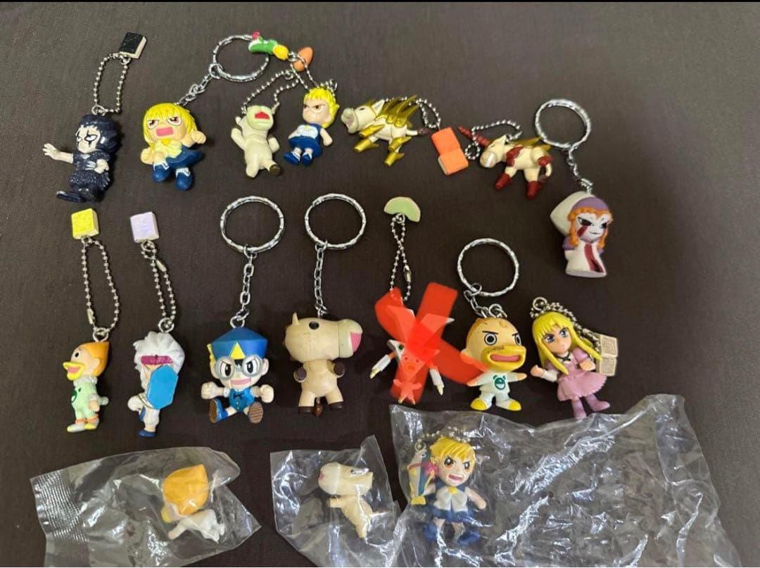 金色のガッシュ フィギュア キーホルダー グッズ