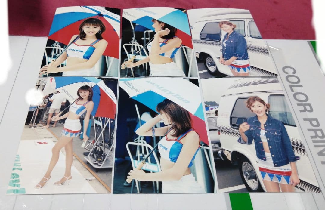 坂間恵　写真　はがきサイズ　28枚　レースクイーン　アイドル　タレント