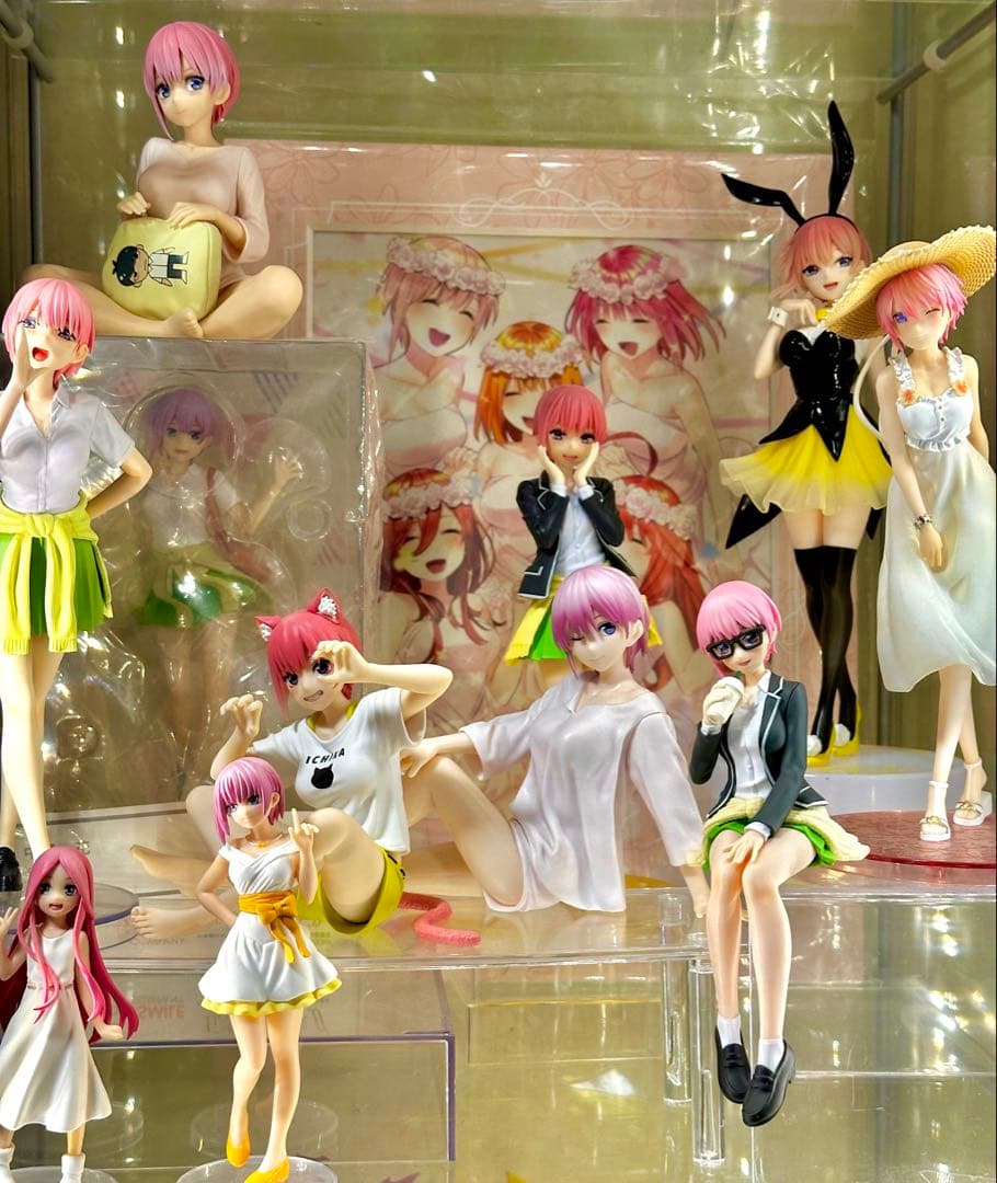 五等分の花嫁 中野一花 フィギュアまとめ売り アニメキャラクターフィギュアセット