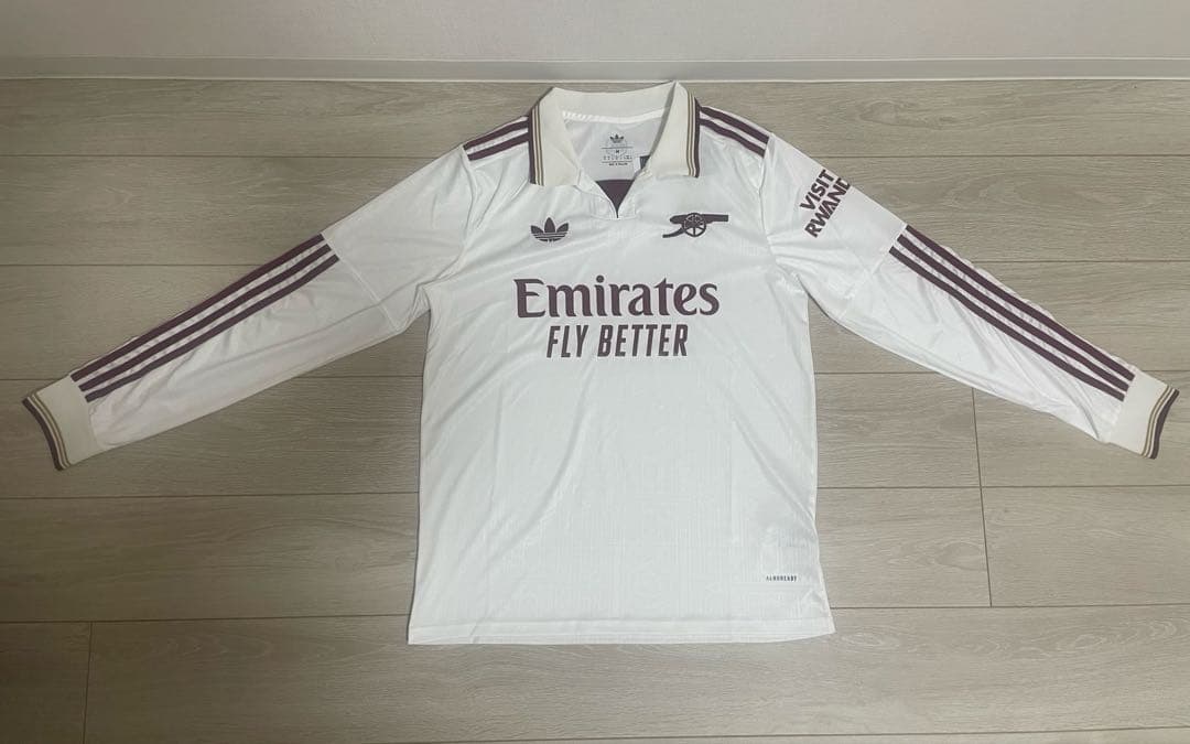 アーセナル　アウェイ　長袖ユニフォーム