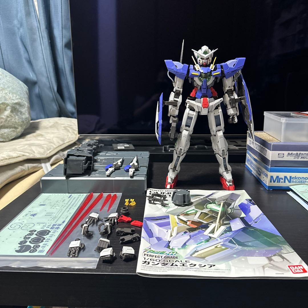 黒*舌様 PG 1/60 ガンダムエクシア ガンプラ 完成品未塗装