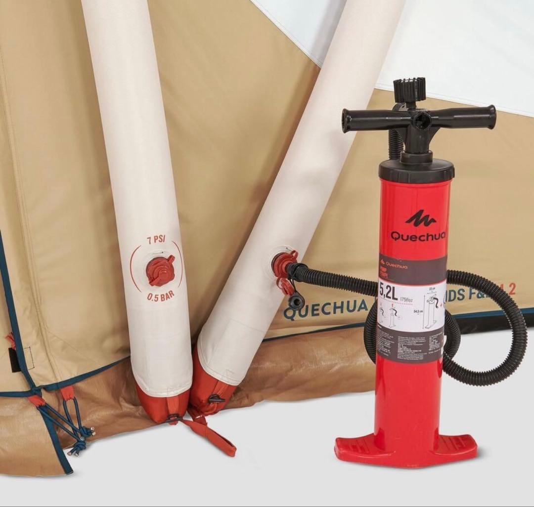 QUECHUA AIR SECONDS FAMILY 4.2 FRESH テント