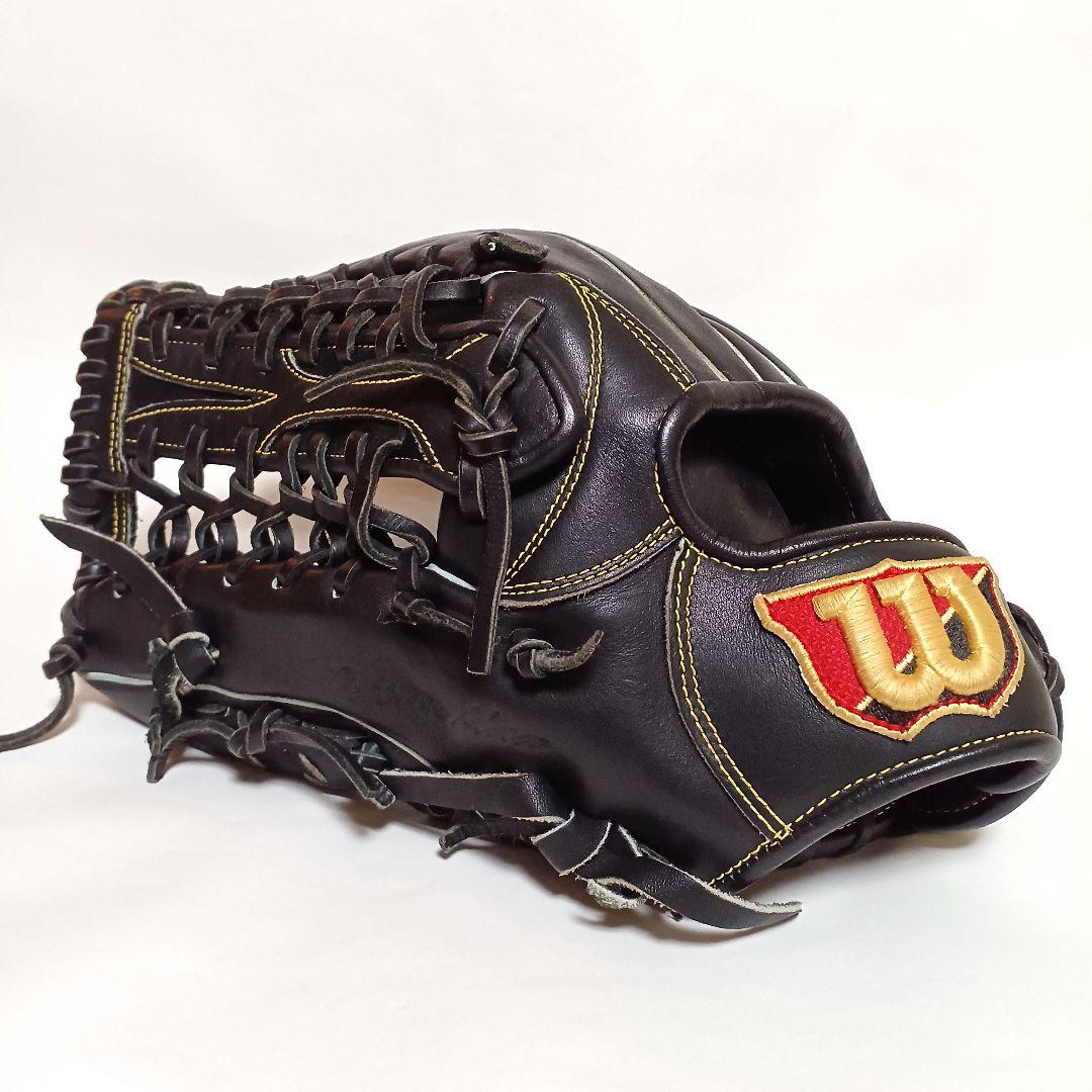 Wilson ウィルソン 軟式一般 グローブ 左投げ 外野手用 黒