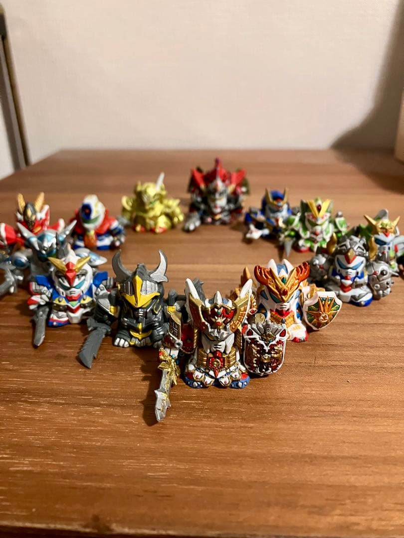 ガン消し　リペイント　円卓の騎士➕ギガサラマンダー 計14体