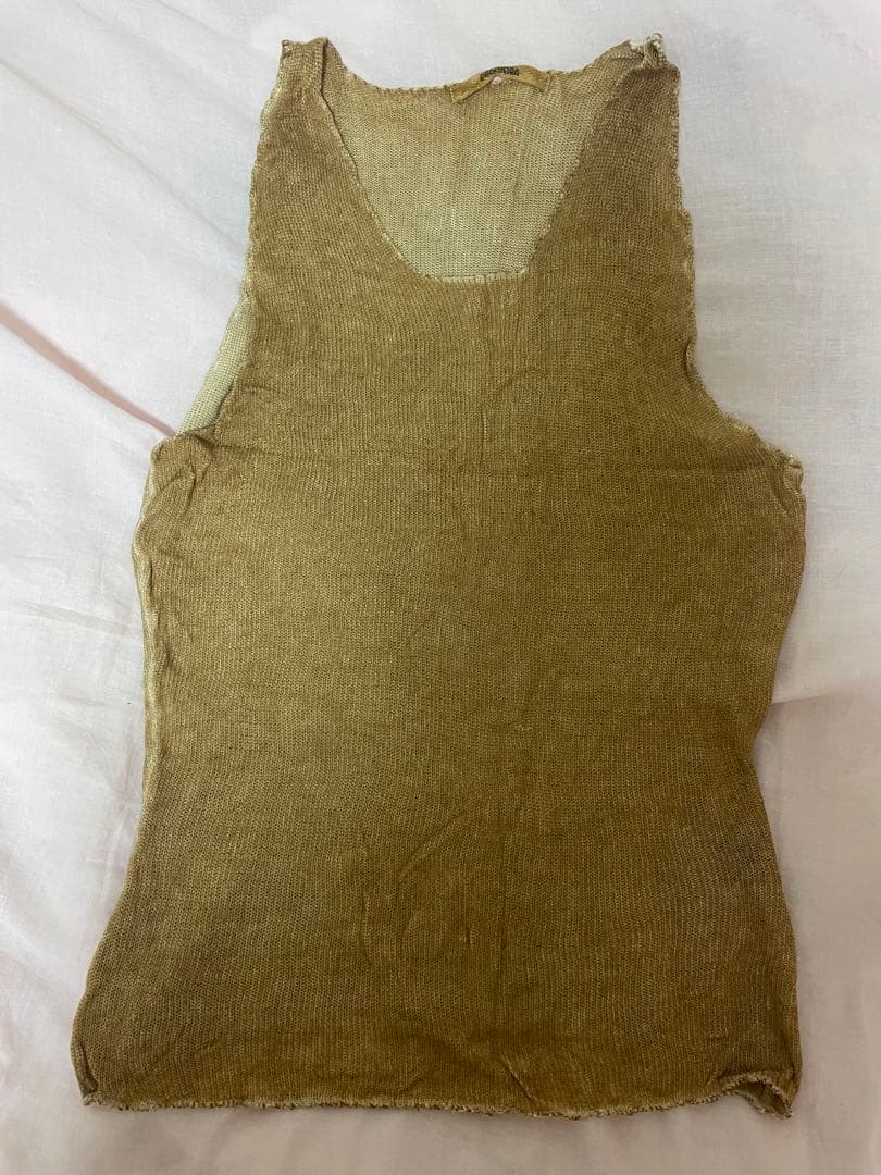 新品　サルセーション　Sサイズ　ニットタンクトップ　平編み　Salsation