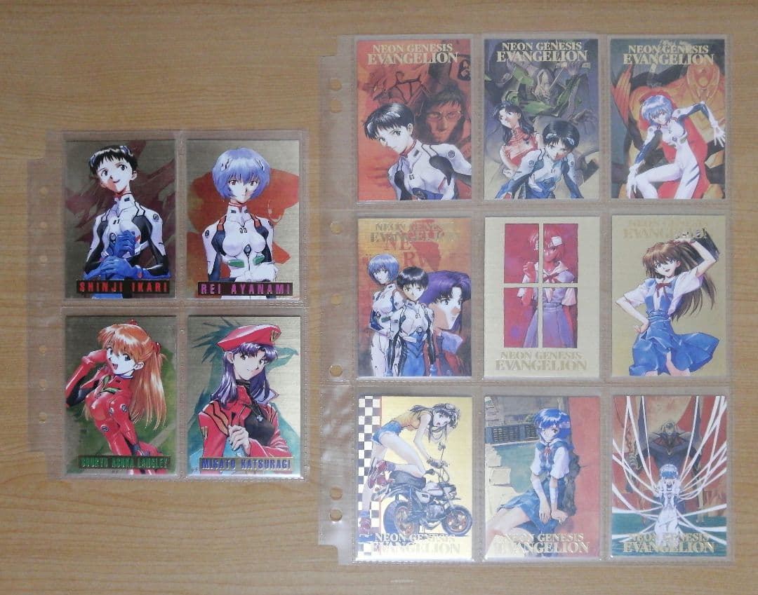 カードダスマスターズ 新世紀エヴァンゲリオン 第壱集 第弐集 SPカード