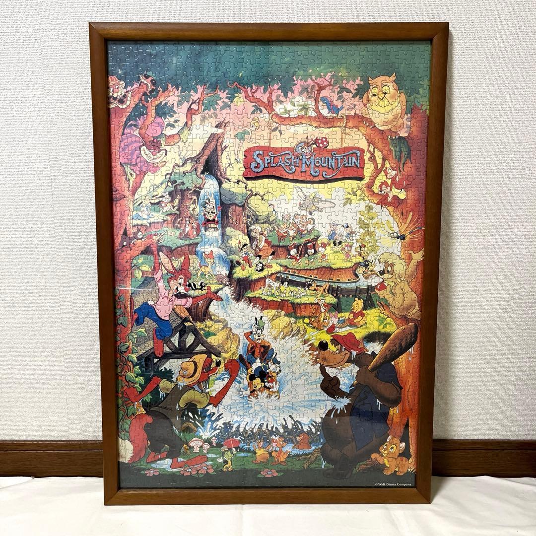 TDR東京ディズニーランド　スプラッシュマウンテンオープン記念ジグソーパズル