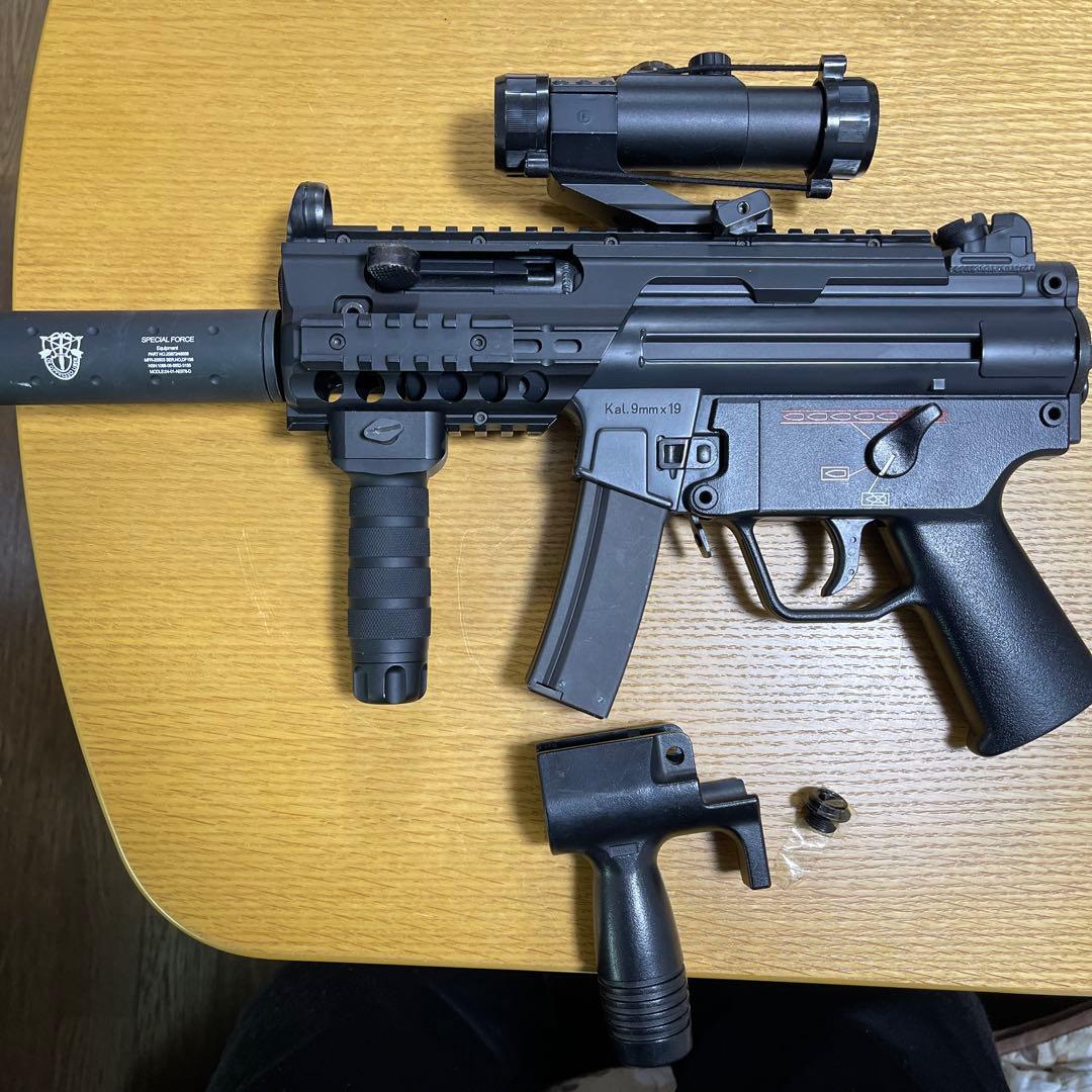 MP5Kガスガン　カスタム