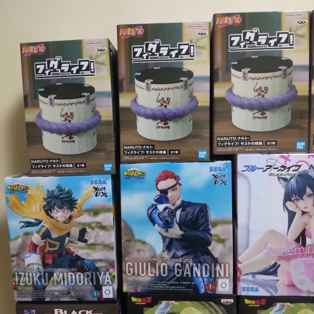 最新プライズフィギュア ヒロアカ アメコミ ナルト ブルアカ ゴジラ 人造人間