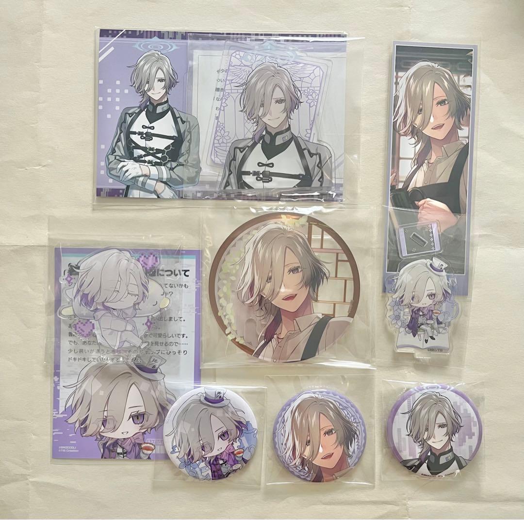 UN:LOGICAL アンロジカル 弥坂奏壱　アクスタ　缶バッジ