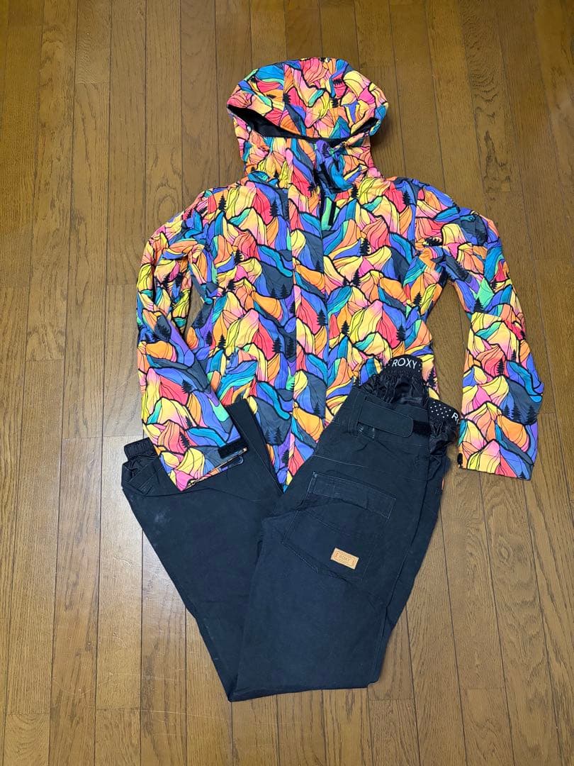 ROXY スノーボードウェア　セット　Sサイズ